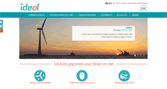 Desktop Screenshot of ideol-offshore.com